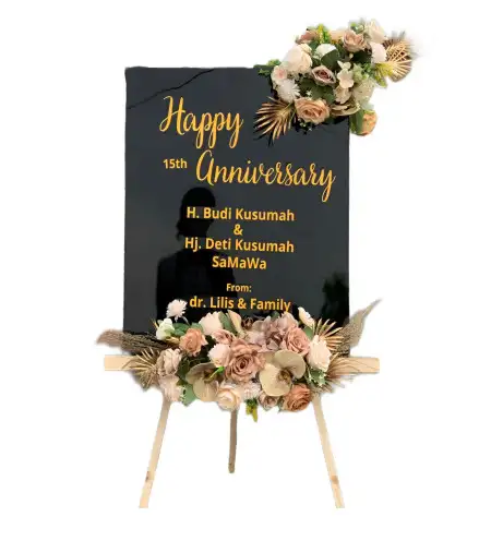 Papan Bunga Akrilik Celep